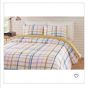 Ampersand Plaid Comforter & Sham Set Makers Collective